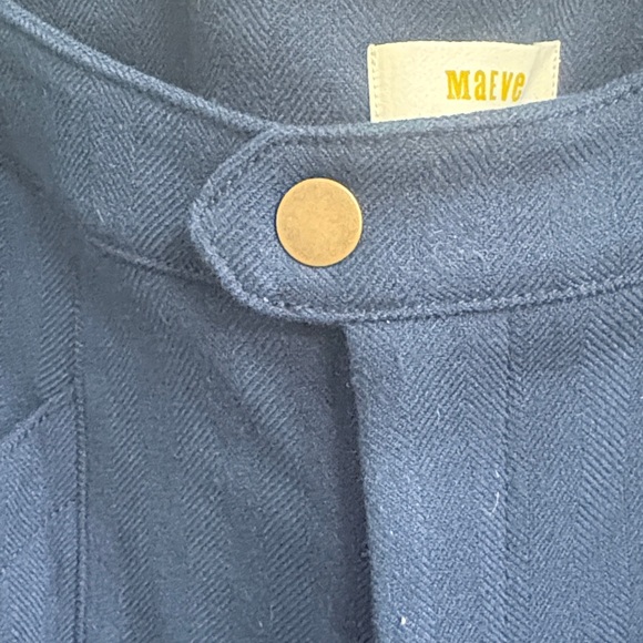 Maeve Navy Blue Trousers - Picture 4 of 7